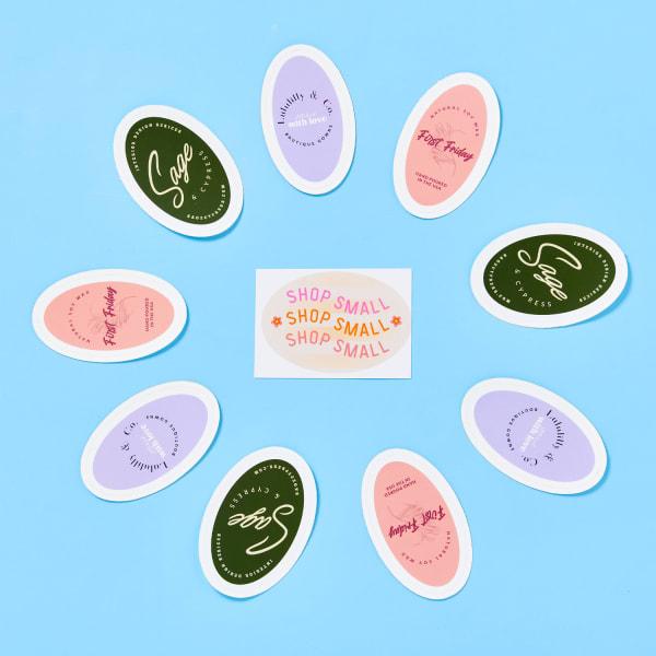 Custom Oval Stickers| Avery WePrint™