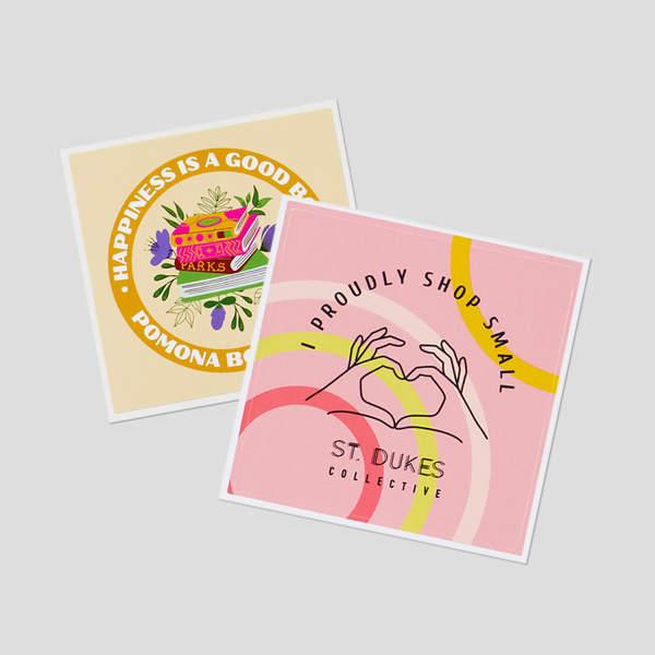 Custom Square Stickers | Avery WePrint™