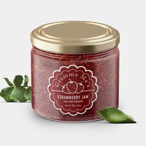 Rectangle Canning Labels for Honey Jars