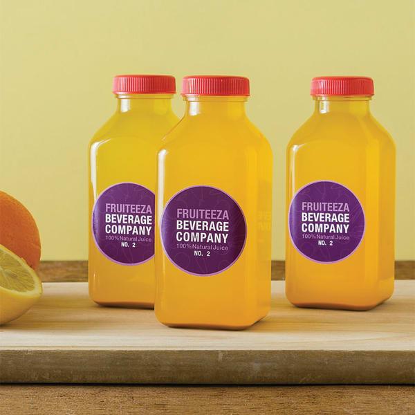 How to create custom glass juice bottles for juicing brands