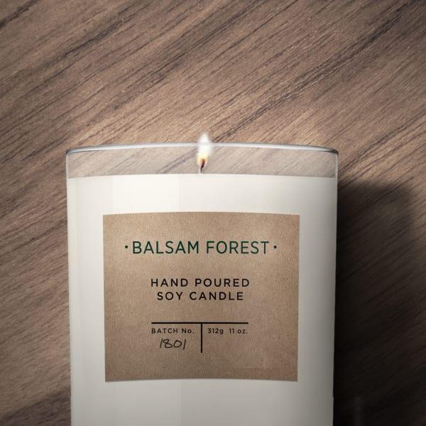 Kraft Paper Background Candle Labels Graphic by KaramelaDesign · Creative  Fabrica