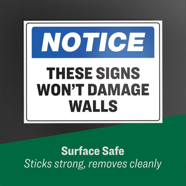 Avery WePrint Custom Printed Labels- Surface Safe Sign Label Notification