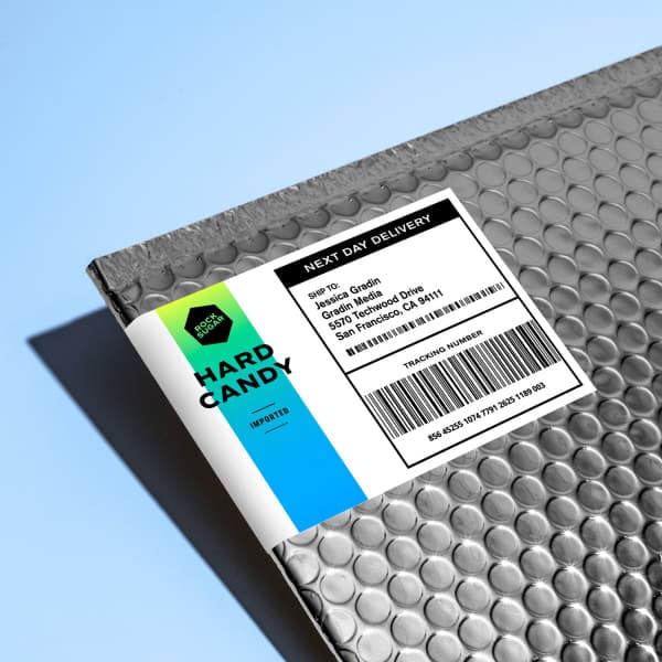 Barcode Shipping Label