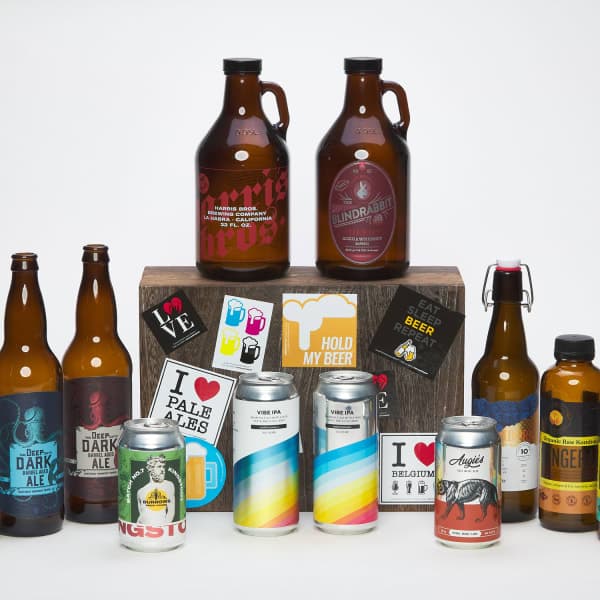 Avery WePrint Custom Printed Labels- Oval Beer Label Bottles
