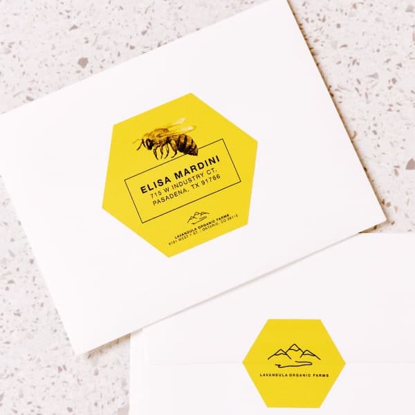 Custom Hexagon Shaped Labels - Create Your Stickers | Avery WePrint™