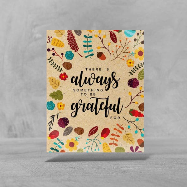 Holiday Gift Labels - Always something to be grateful