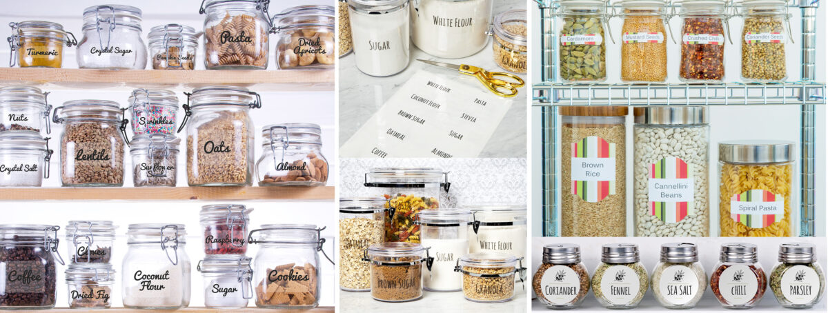Pantry Organisation Ideas & Tips: Plastic-Free, Glass Jars