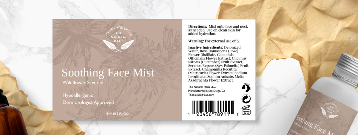 compliant cosmetic labels