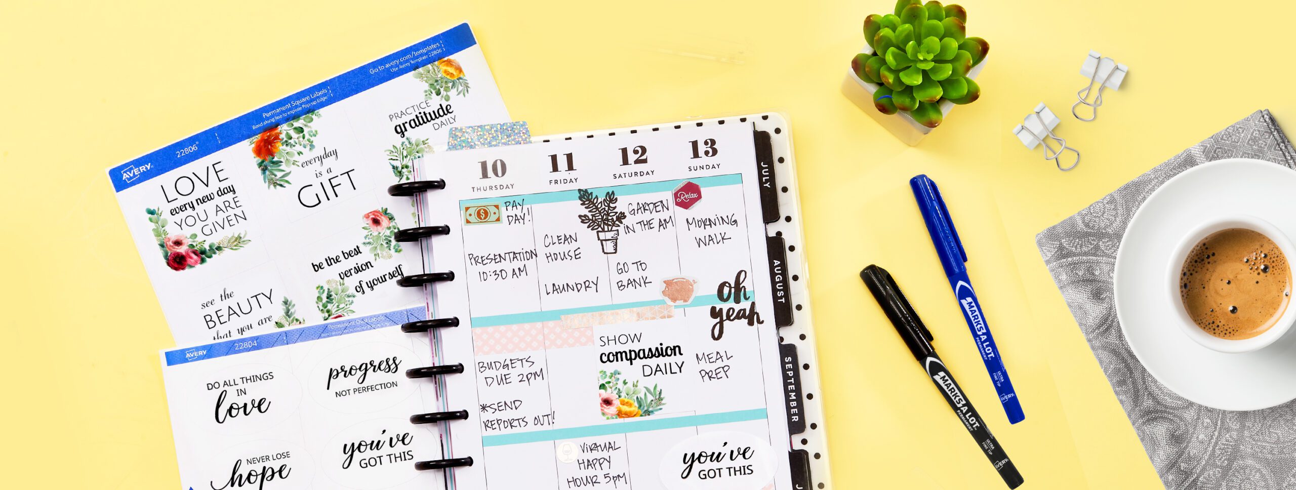 Custom Planner Stickers at Your Fingertips How to Design and Print