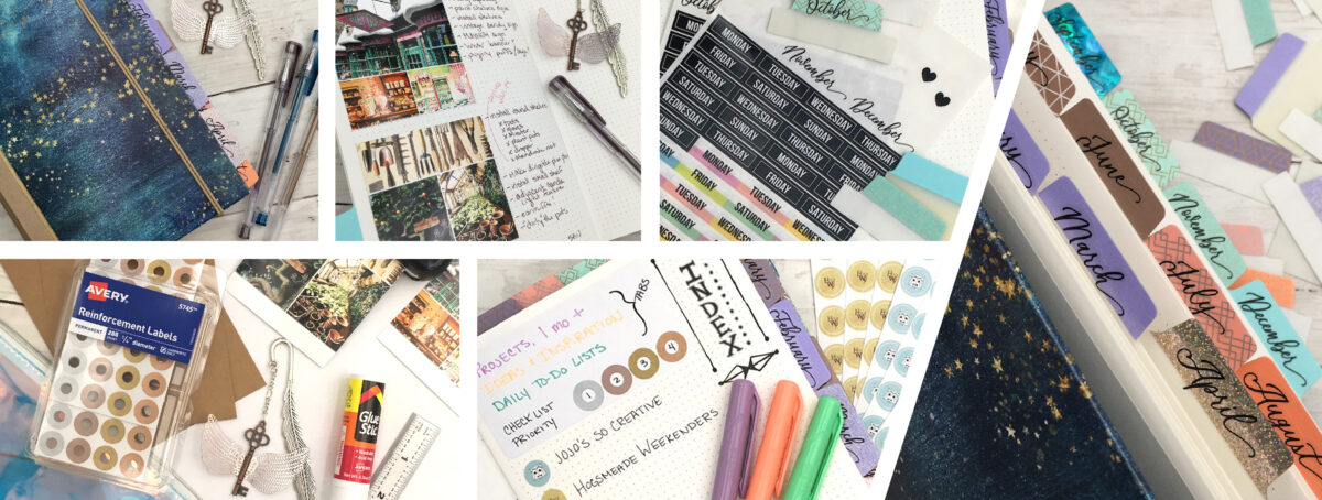 how to organize a bullet journal
