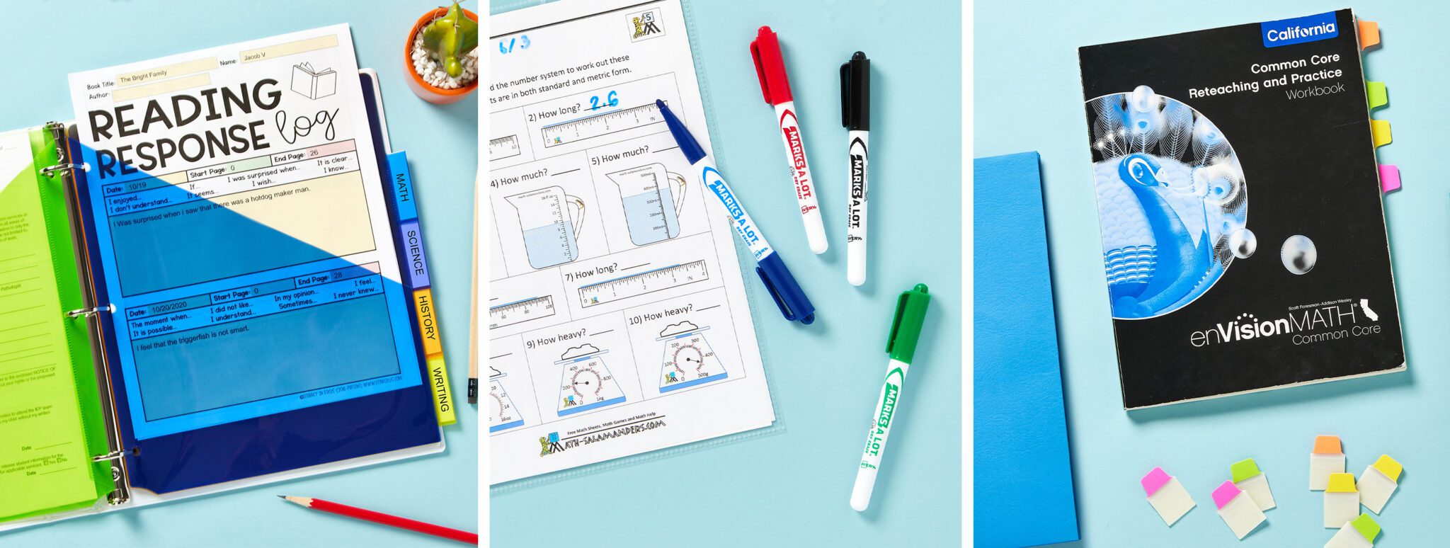 9 5th Grade School Supplies