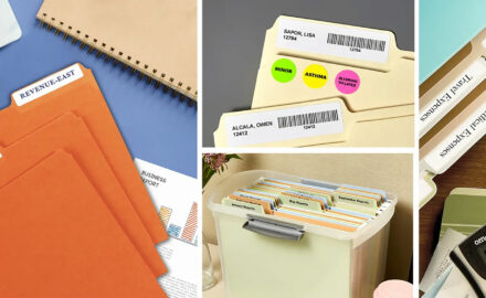 How to Make Avery File Folder Labels