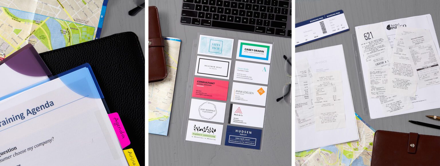 Top 3 Ways to Get Organized for a Business Trip Avery