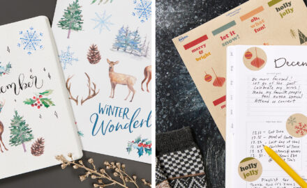 Free Christmas Planner Stickers and How to Print Them