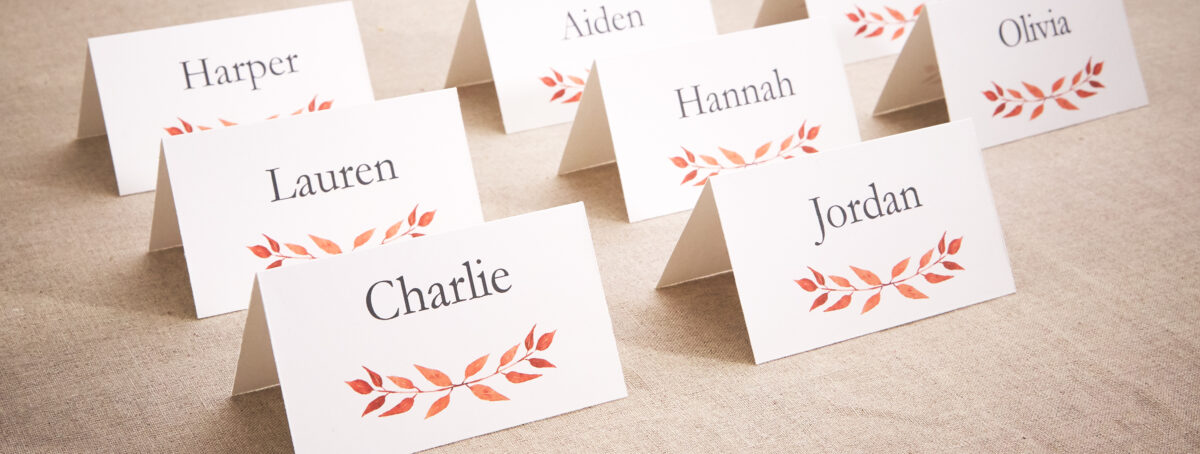 53 Free Printable Thanksgiving Place Cards Fit for a Feast - Avery