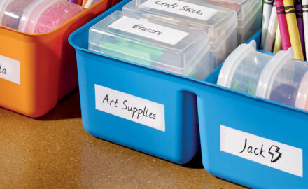 How to Label School Supplies So You Can Clean Them