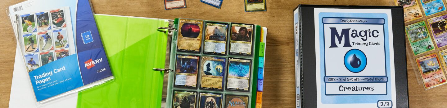 7 Tips for a Super Effective Trading Card Binder - Avery
