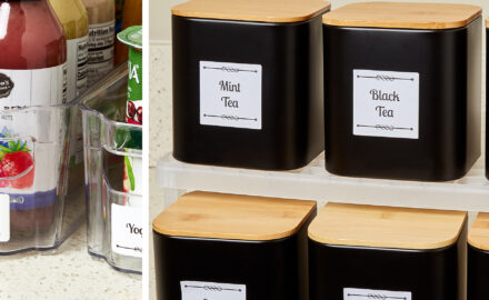 7 Ways to Organize with Kitchen Cabinet Labels & More